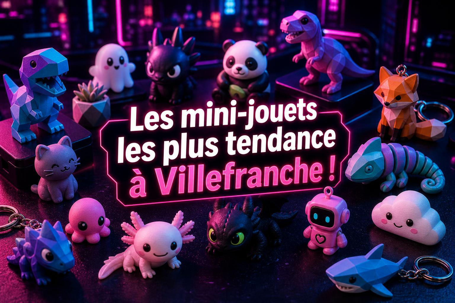 Les mini-jouets tendance de Villefranche